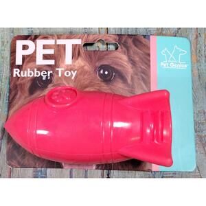 Vivitar Pet Genius Red Rubber Toy‎ for Dogs